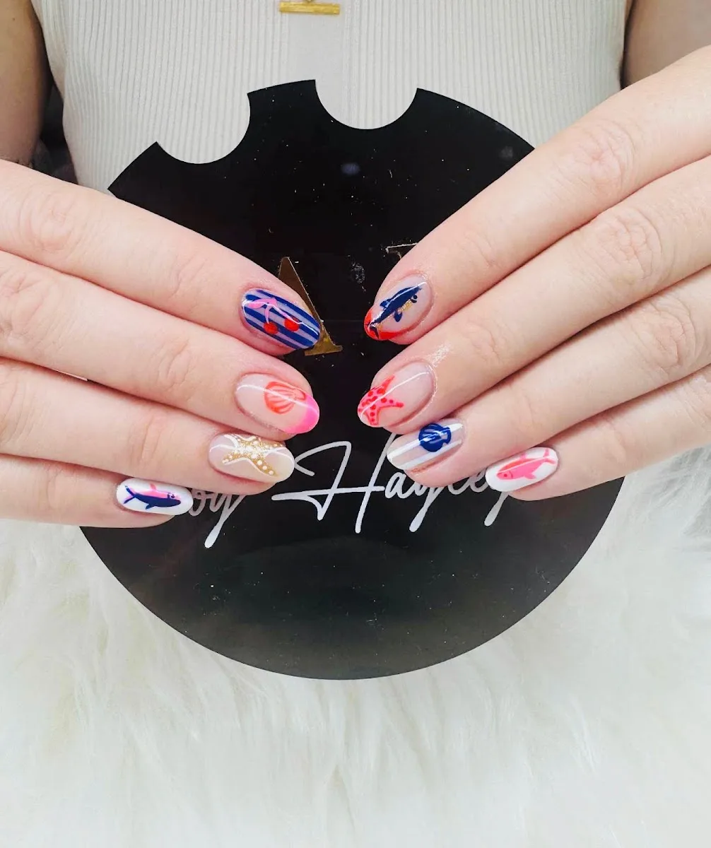 Nail work at Hayley Nails Spa